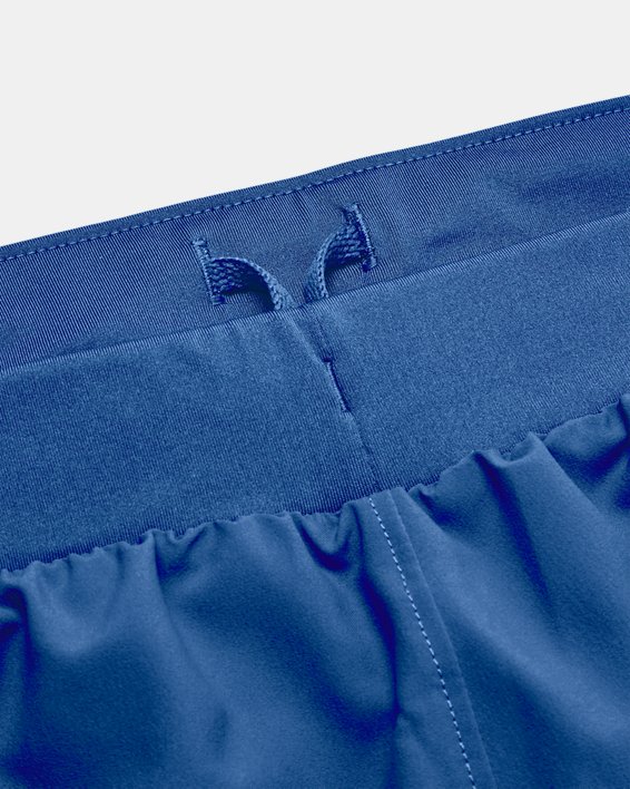 Women's UA Fly-By 2.0 Shorts, Blue, pdpMainDesktop image number 4